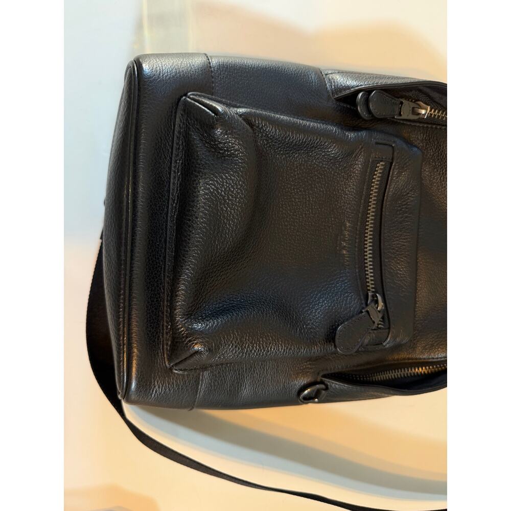 COACH West Pack Crossbody Backpack Leather Black - Picture 10 of 16